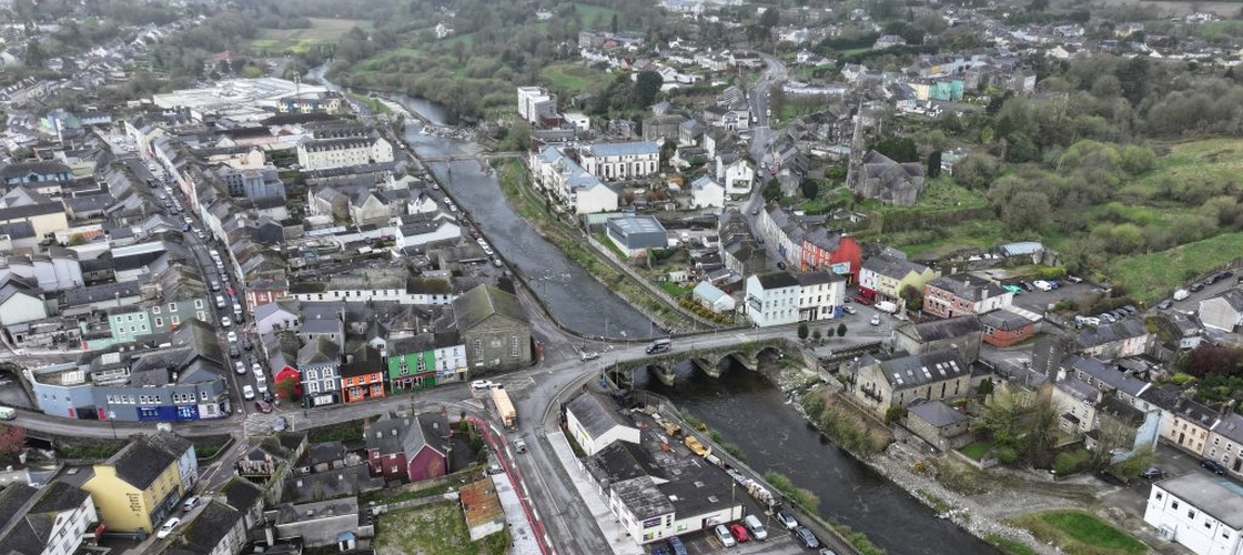 Bandon Town Centre Bird's Eye View